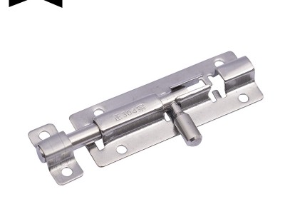 不銹鋼加厚插銷室內(nèi)木門門搭老式門鎖門窗衛(wèi)生間小明裝防盜門地插