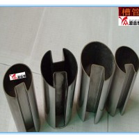 佛山供應(yīng)不銹鋼異型管 圓管單槽201#304#316L#不銹鋼異形管