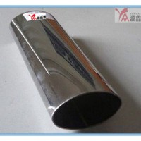304不銹鋼平橢圓管 扶手橢圓鋼管棚用橢圓管 304異形橢圓管異型管