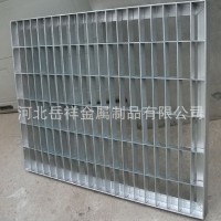 廠家定做網眼鋼鐵板熱浸鍍鋅方格板噴漆插接齒形網格板溝蓋板