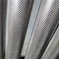 廠家網(wǎng)紋直紋滾花拉花表面304不銹鋼圓條鋼棒內(nèi)外攻牙車螺紋M3456