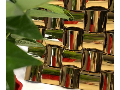 加工定制不銹鋼馬賽克板 裝飾工程壓花沖壓馬賽克裝飾板 來圖來樣