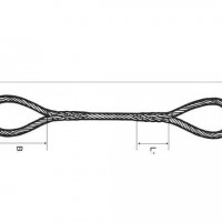 廠家批發(fā)定制叉扣繩編扣繩壓扣繩開散光面鍍鋅鋼絲繩