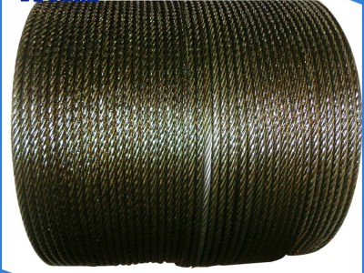 各規格光面鋼絲繩 南通鋼絲繩 起重用鋼絲繩 光面鍍鋅鋼絲繩批發