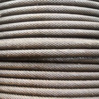 加工牽引光面電梯起重鍍鋅鋼絲繩可定制防旋轉PVC晾衣鍍鋅鋼絲繩