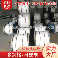 專業生產 熱鍍鋅鋼絞線 百香果搭架鋼絲繩 拉線鍍鋅鋼絞線