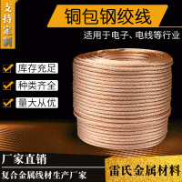 雷氏金屬材料 源頭廠家 支持定制銅包鋼絞線適用于電力電器等行業