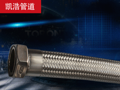 304不銹鋼多規(guī)格雙扣金屬軟管防爆撓性管編織耐高溫 波紋管可定制