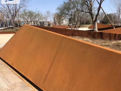 09CuPCrNi-A耐候鋼板 廠家制作切割 激光雕刻耐候板指導安裝