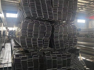 黑油管20*80*1.5廠家批發退火光亮管可折彎黑退管內刮管油拉方管