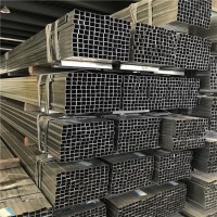 現貨批發鍍鋅方管 Q235B鍍鋅方鋼建筑裝飾金屬制品方矩管規格齊全