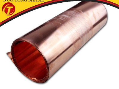 東莞廠家0.05/0.075/0.125mm全軟態退火T2紫銅箔 C1100紅銅帶