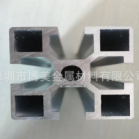 專業生產6061鋁合金無縫鋁管 鋁原材料擠壓加工鋁管 定制鋁管型材