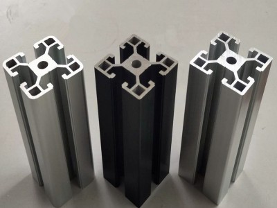 OB454歐標(biāo)鋁型材鋁合金方管型材流水線設(shè)備魚缸框架可切割