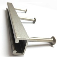 恒諾廠家制造 鍍鋅預埋槽道 帶鉚釘哈芬槽 38*23混凝土預埋件