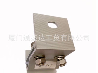 廠家直銷光伏支架 太陽能光伏支架鎖邊夾具 屋頂太陽能夾具批發