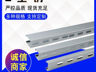 現(xiàn)貨供應(yīng)太陽(yáng)能光伏配件用熱鍍鋅C型鋼 定制冷彎異型鋼 規(guī)格齊全