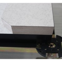 國標硫酸鈣防靜電地板600 600機房架空無縫活動地板無邊靜電地板