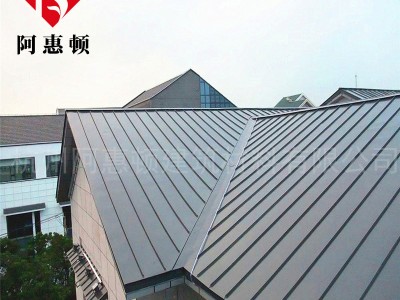 園林景觀走廊涼亭屋面 25-530鋁鎂錳立邊咬合屋面系統 廠家生產