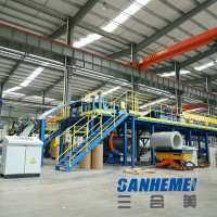 廠家定制 鋼結構廠房外墻 巖棉夾芯板 雙層壓型鋼板復合墻板