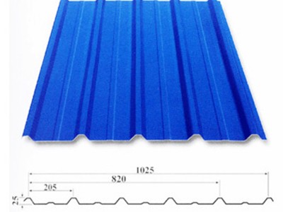 廠家直銷建筑工程阻燃彩鋼瓦 工程圍擋板 廠房屋面金屬圍擋瓦定制