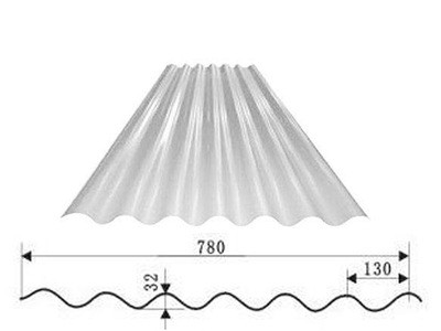 780型大波瓦彩鋼瓦圍擋直供廠家 彩鋼板單層各種瓦型直供批發