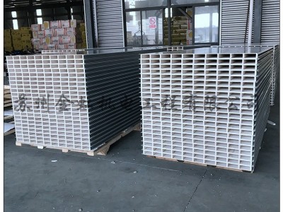 5cm機制玻鎂板 外墻建筑復合彩鋼防火凈化板 金虹中空玻鎂板