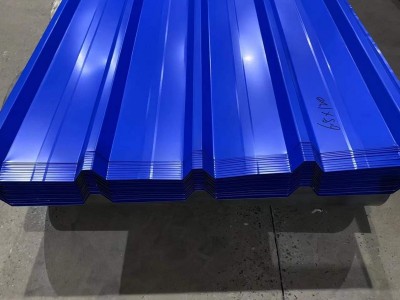 960型中三峰彩鋼瓦工地圍擋鐵皮瓦楞板屋頂養殖車間棚頂壓型板