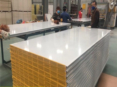 防火夾芯板 巖棉夾芯板 彩鋼巖棉板 送貨上門