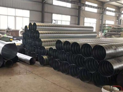 304不銹鋼螺旋風管白鐵皮鍍鋅螺旋風管除塵設備通風消防排煙管道