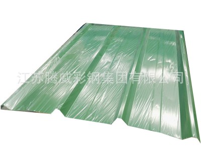 南通金屬彩鋼瓦 壓型彩鋼瓦楞板 35-280-840型屋面防水彩鋼瓦