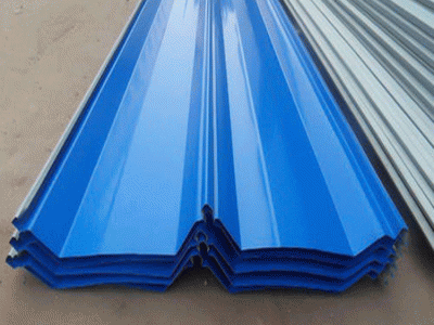 屋面470/760/820角馳單層彩鋼瓦現場壓制來料加工顏色尺寸定制