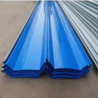 屋面470/760/820角馳單層彩鋼瓦現場壓制來料加工顏色尺寸定制