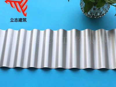 浙江嘉興 鋁鎂錳合金波浪瓦楞板 汽車4S店墻面裝飾壓型波紋板