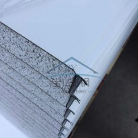 廠家供應彩鋼夾芯板車間隔斷廠房吊頂巖棉板隔熱保溫可定制