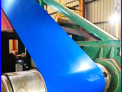 彩鋼卷 彩涂卷板山東廠家屋面瓦墻面彩涂卷現貨 鍍鋁鋅彩涂板