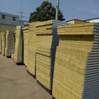 雙鐵皮 彩鋼巖棉復合板 活動板房 材料