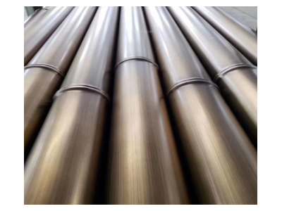 供應四川不銹鋼201仿竹節管 動物園熊貓公園仿竹子景觀燈飾用管