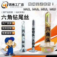 410不銹鋼六角/沉頭/大扁頭鉆尾螺絲 自攻彩鋼瓦釘燕尾絲自鉆螺釘