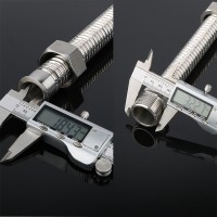 1寸不銹鋼304波紋管DN25冷熱防爆金屬進(jìn)水軟管中央空調(diào)高壓水管