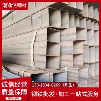 鍍鋅方管Q235B方通批發 大棚消防管 直徑100鍍鋅口徑矩形管方型管