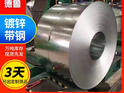 廠家現(xiàn)貨鍍鋅帶鋼 大量現(xiàn)貨供應(yīng)鋼帶建筑裝飾金屬制品 鍍鋅帶鋼