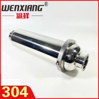 溫祥304不銹鋼過濾器快裝直通管道濾網空氣進化器衛生級濾芯