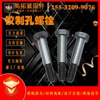 8.8級10.9級12.9級高強度外六角鉸制孔螺絲螺釘高強度鉸制孔螺栓