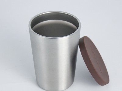 雙層304不銹鋼水杯啤酒杯冷飲漱口杯果汁杯餐廳茶水杯飲料杯無(wú)縫