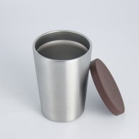 雙層304不銹鋼水杯啤酒杯冷飲漱口杯果汁杯餐廳茶水杯飲料杯無縫