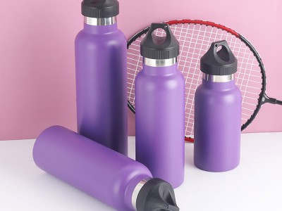 外貿(mào)單手開(kāi)蓋34oz美式大口純色運(yùn)動(dòng)保溫瓶304不銹鋼真空運(yùn)動(dòng)水杯