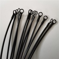 廠價直銷304不銹鋼鋼絲繩包膠涂塑繩魚眼端子 燈飾鋼索壓制1-20mm