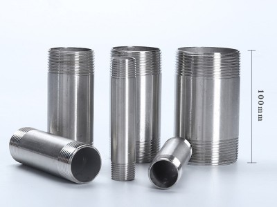 不銹鋼雙頭牙管304延長對絲管雙頭外絲10厘米長-2米長 4分6分1寸