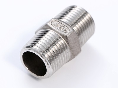 304不銹鋼外絲接頭 不銹鋼六角外絲接頭 不銹鋼螺紋外絲接頭批發